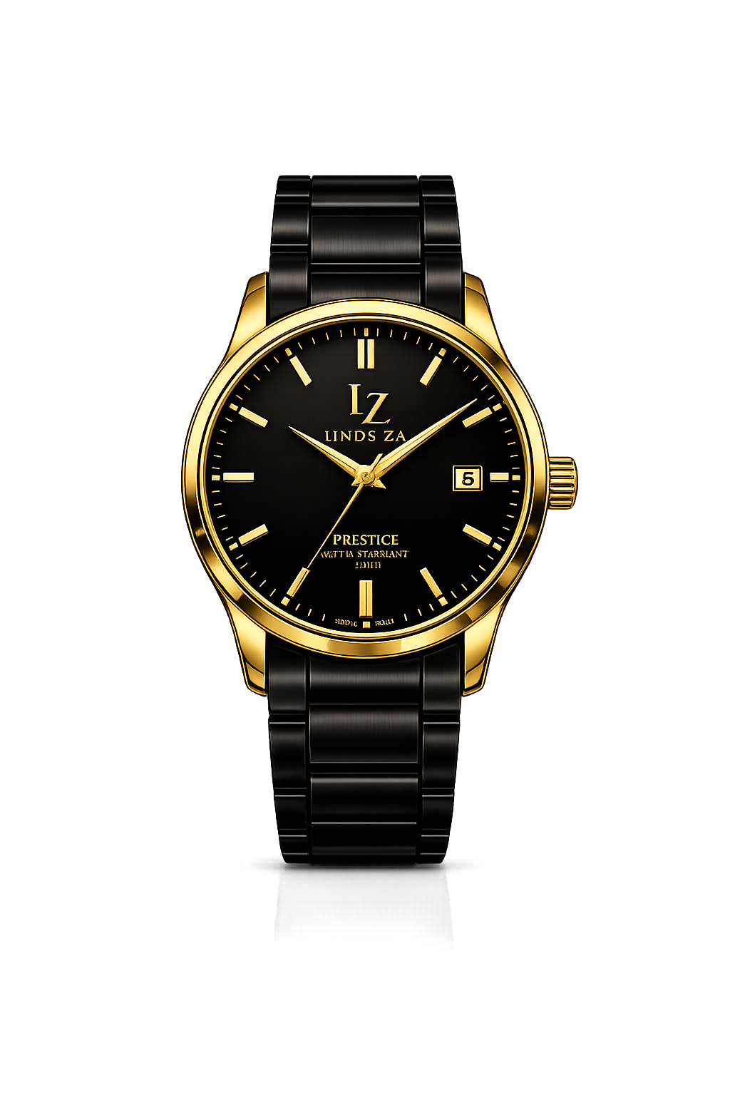 Montre Homme Prestige Noir LINDA-ZA MARKET  LINDA-ZA MARKET